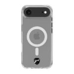 Phonecases3D iPhone Air Odds Ballklubb Clear case (MagSafe) -suojakuori, musta