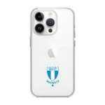 Phonecases3D iPhone 13 Pro Malmö FF Clear case -suojakuori, valkoinen