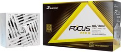 Seasonic FOCUS GX-1000 ATX 3.1 (2024) -virtalähde, valkoinen, 1000W