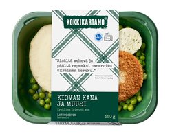 Kokkikartano Kiovan kana ja muusi 350g
