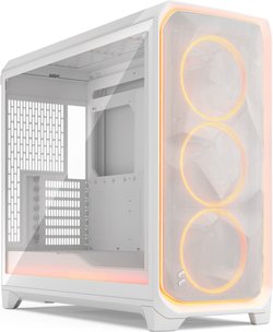Fractal Design Meshify 3 XL Ambience Pro RGB White TG Clear Tint ATX-kotelo
