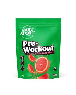 Hart-Sport Pre-Workout jauhe, Pink Grapefruit, 250 g