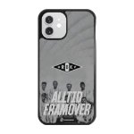 Phonecases3D iPhone 12 RBK -3D suojakuori, musta