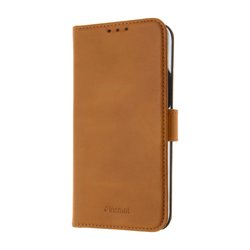Insmat iPhone 12 Pro Premium Flip -suojakotelo, ruskea