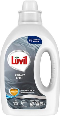 Bio Luvil Sport Pyykinpesuaine Ulkoilu- ja urheiluvaatteille 920 ml 23 pesua