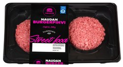 Naughty BRGR naudan burgerpihvi 2kpl 240g
