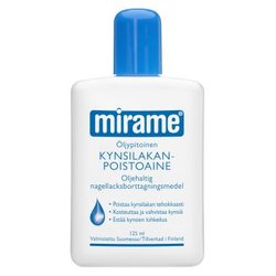 MIRAME ÖLJYPITOINEN KYNSILAKANPOISTOAINE 125 ML