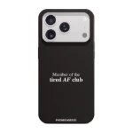 Phonecases3D iPhone 17 Pro Max Marit Bakkli kompostoituva suojakuori, musta