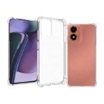 Insmat Motorola G24 suojakuori, läpinäkyvä