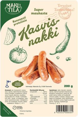 Makutila Kasvisnakki 200 g