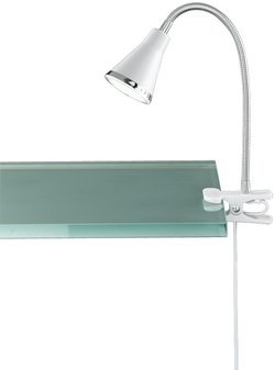 Trio Reality Arras LED -klipsivalaisin, 3,8 W, valkoinen