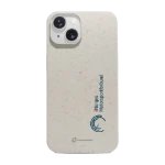 Phonecases3D iPhone 14 Norges Motorsportforbund kompostoituva suojakuori, valkoinen
