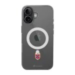 Phonecases3D iPhone 17 Norges Fotballforbund Clear case (MagSafe) -suojakuori, musta