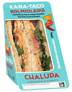 Chalupa kana-taco kolmioleipä 200g
