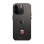 Phonecases3D iPhone 14 Pro Norges Fotballforbund Clear case -suojakuori, musta
