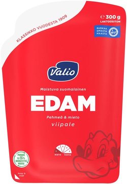 Valio Edam juustoviipale e300 g
