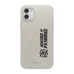 Phonecases3D iPhone 11 Ninjas in Pyjamas kompostoituva suojakuori, valkoinen
