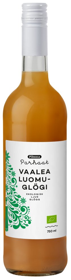 Pirkka Parhaat vaalea luomuglögi 0% 0,75l
