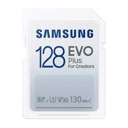Samsung EVO Plus SDXC-muistikortti, 128 GB