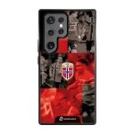 Phonecases3D Samsung Galaxy S25+ Norges Fotballforbund -3D suojakuori