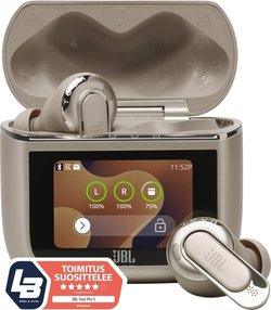 JBL Tour Pro 3 vastamelunappikuulokkeet, latte