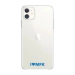 Phonecases3D iPhone 11 Molde FK Clear case -suojakuori, valkoinen