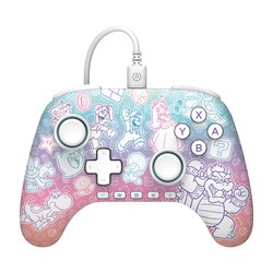 PowerA Advantage Wired Controller for Nintendo Switch 2 peliohjain, Mushroom Kingdom