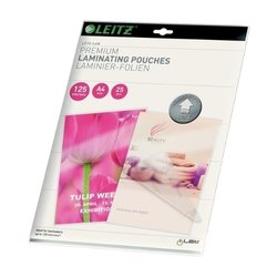 Leitz UDT A4 laminointitaskut, 125 µm, 25 kpl