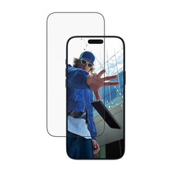 PanzerGlass iPhone 17 Pro Max näytön suojalasi Ultra-Wide Fit mukana sovitin, musta