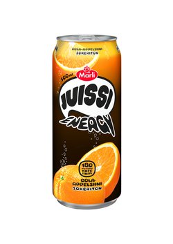 Marli Juissi Energy sokeriton cola-appelsiini energiajuoma 0,5l