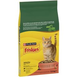 PURINA FRISKIES KISSAN TÄYSRAVINTO ADULT NAUTA-KANA-KASVIS 7,5 KG