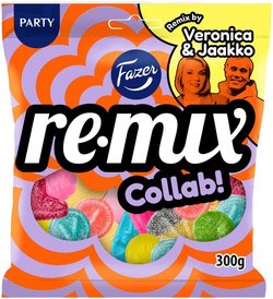 Fazer Remix Collab karkkipussi 300g