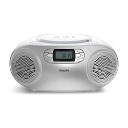 Philips TAZ2000S/10 Radio/CD-soitin, hopea