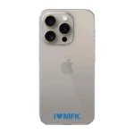 Phonecases3D iPhone 16 Pro Max Molde FK Clear case -suojakuori, valkoinen