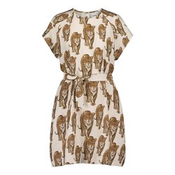 Women's Leopard Tunic Dress -Mekko
