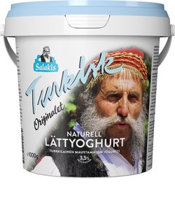Salakis turkkilainen maustamaton jogurtti 3,5% 1kg