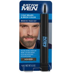 Just For Men parta ja kulmakarvaväri - keskiruskea