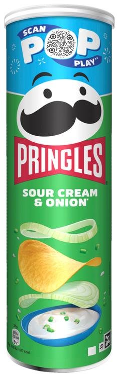 PRINGLES Sour Cream & Onion 185g