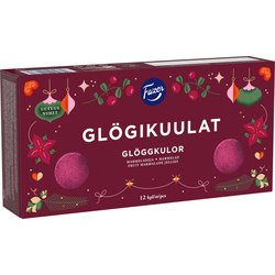Glögikuulat Fazer 260 g makeisrasia
