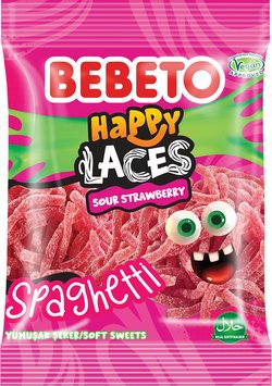 Bebeto Spaghetti Strawberry makeispussi 70g