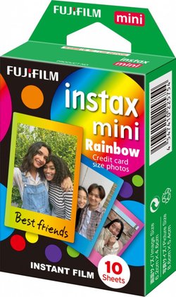 Fujifilm Instax Mini Film Rainbow pikafilmi, 10 kuvaa