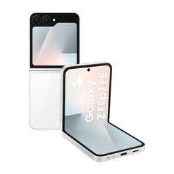 Samsung Galaxy Z Flip7 FE 128 Gt, valkoinen
