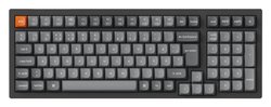 Keychron K4 MAX 96 % näppäimistö, Super Brown kytkimet, musta