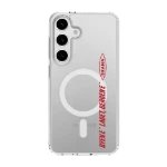 Phonecases3D Samsung Galaxy S25+ Brann SK Clear case (MagSafe) -suojakuori, valkoinen