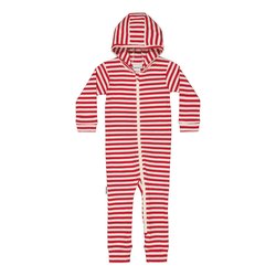 Striped Rib Playsuit -Haalari