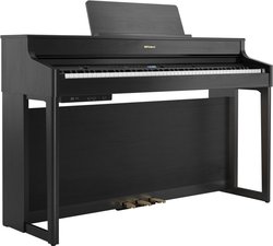 Roland HP702 -digipiano, hiilenmusta