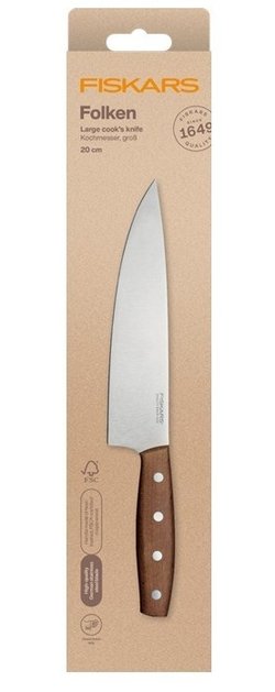 Fiskars Folken Iso Kokinveitsi, 20cm