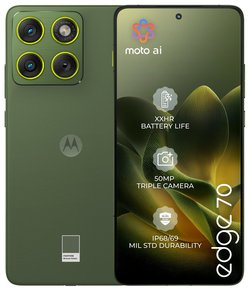 Motorola Edge 70 5G puhelin, 512/12 Gt, Bronze Green