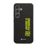 Phonecases3D Samsung Galaxy S25 Ninjas in Pyjamas kompostoituva suojakuori, musta