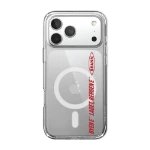 Phonecases3D iPhone 17 Pro Brann SK Clear case (MagSafe) -suojakuori, valkoinen